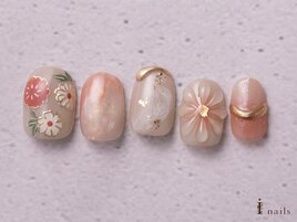 ぷっくりお花和柄11500円