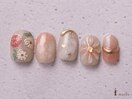 ぷっくりお花和柄11500円
