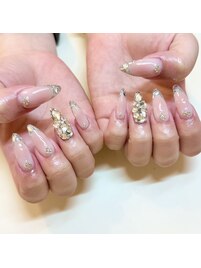 ガラスフレンチ　埋め尽くし