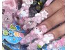 【期間限定】おまかせ平成ゴテゴテネイル！持ち込み120分（初回オフ無料)