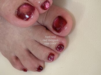 ルカ 原宿(lux)/フットネイル × マグネット