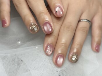 秋映えブラウンマグネット