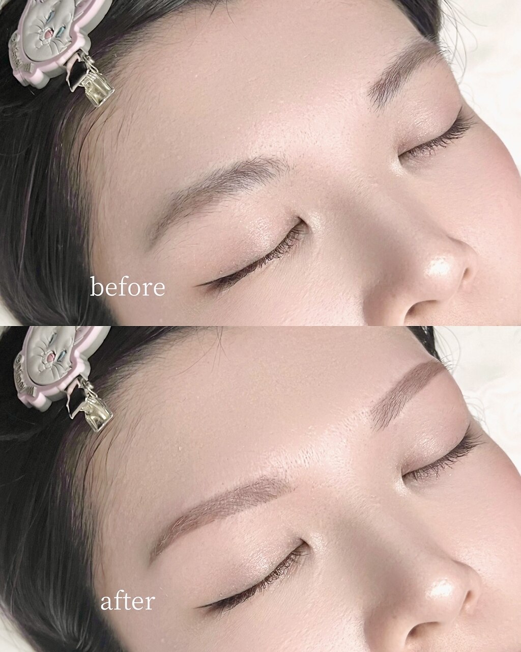 《再来》似合わせ美眉WAX【間引き・メイク付き】