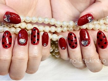 ワンホン推しカラーネイル♪