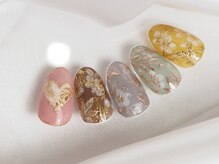 ミーナネイル(miinanail)の雰囲気（【広島希少】刺繍アート！手描きアート。周りと被らない指先に）