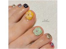 ハヌル(haneul.)の雰囲気(フットアートやり放題☆♪激カワデザイン◎ぷっくりフラワー♪)