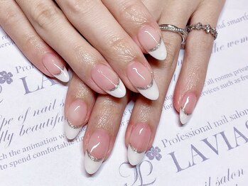 プロフェッショナル ネイルサロン ラヴィアス(LAVIAS)/【ジェル】フレンチ