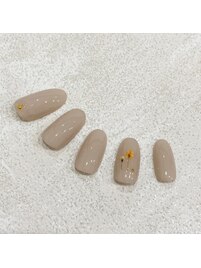 押し花ネイル