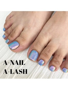 エーネイル エーラッシュ(A-NAIL A-LASH)/ミラーフットネイル