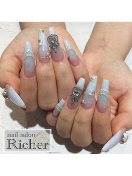 エスフィーネイルサロン リシェル(Esfy nailsalon Richer)/ふんわりネイル