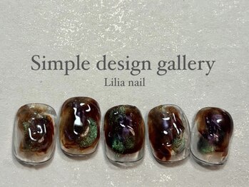 リリア ネイルサロン(Lilia Nail Salon)/#simple design
