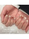 マグネットグラデーションネイル