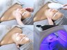 　美肌光フェイシャル＆PDRNサーモンDNA美白液導入】顔から首まで艶卵肌