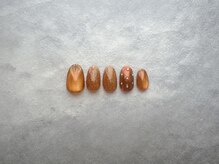 エンジェリック カラーズ(Angelic colors)/オレンジミラーネイル☆