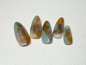 ネイルサロン リベラ(Libera)/2025冬ネイル【ニュアンス】