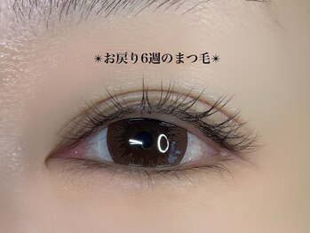 アルク(ARC)/お戻り６週のまつ毛です