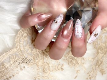 ウィズビー 池尻大橋(withB)の写真/【人気No.1☆】毎月変わる季節デザインをご用意［M］定額コース¥8900＊冬のイベントもお気に入りネイルで◎