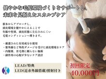 リードスラッシュ(LEAD/)の雰囲気(頭皮の状態を見極め、根本から整える)