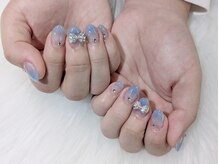 ネイルサロン グレイス(Grace)/【スカルプ】ショートグラデ