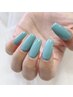 【憧れのロングネイルに♪】長さ出し10本＋ワンカラー