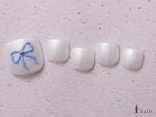 アイネイルズ 横浜WEST店(I-nails)/ホイップリボンパール8480円