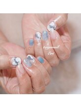 たゆ ネイル(たゆnail)/パラジェルフラワーネイル