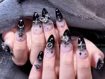 ダイアモンドネイルスタジオ 新宿店(Diamond Nail Studio)/チップ長さだし10本デザイン
