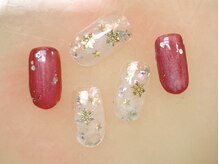 ベリー(berry)/定額B ¥6500 奥行き結晶アート