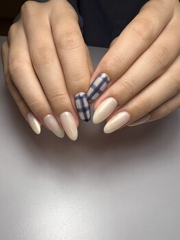 チェックネイル