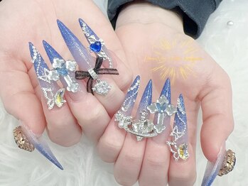 リボン、フィルイン、長さ出し