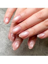 マノアネイル アシヤ(MANOA NAIL ASHIYA)/【パラジェル】細フレンチ