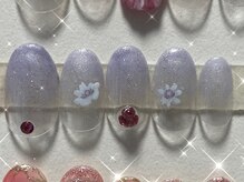 ホワイトカラー(White Color)/ナチュラルアートネイル☆