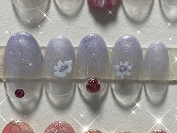 ホワイトカラー(White Color)/ナチュラルアートネイル☆
