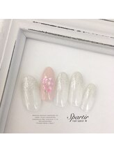 エスパルティール(Spartir)/◆ラメ×シェルチークネイル◆