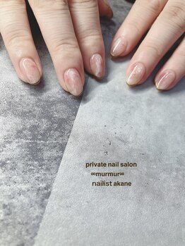 プライベート ネイルサロン マーマ(murmur)/マーブルネイル