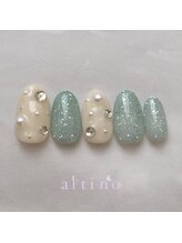 アルティノ ネイル ガーデン(altino nail garden)/キラキラストーンネイル