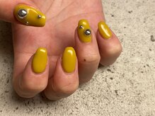 ネイルサロン フィフスアベニュー(Fifth Avenue)/くすみイエロー