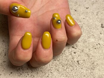 ネイルサロン フィフスアベニュー(Fifth Avenue)/くすみイエロー