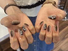 グラム バイ アンド ココ ネイル(GraM by And & coco. Nail)/縦グラデーション