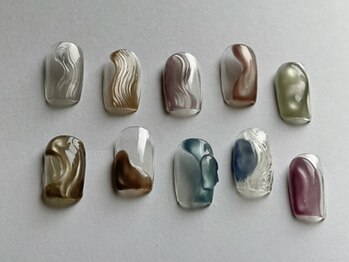 ユーアンドアイ 板橋前野町(U&I)の写真/【なりたいを叶える】トレンドデザイン×確かな技術でワンランク上の指先へ♪[パラジェル/フィルイン◎]