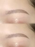 眉毛アイブロウWAX+間引き(毛量調整)+美眉スタイリング