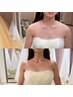 新コース【式当日ドレス映えする背中上・二の腕＆小顔】通常¥57200→¥25000
