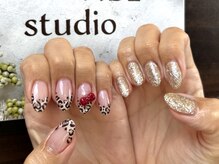 イズモンネイル(izmon nail)/ヒョウ柄ネイル