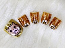 アンジェヴォーグ 名古屋本店(Angevogue)/いのししネイル