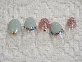 定額Design7000円+tax お花