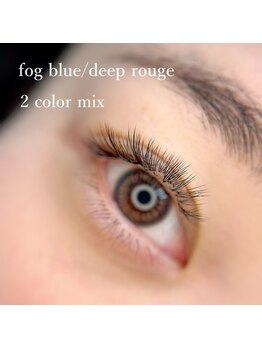 スリーネイルプラスアイラッシュ(Threee Nail+Eyelash)/ニュアンスカラーエクステ