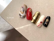 ブランロール 中目黒店(Blanl'or)/鶴柄ネイル