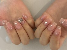 ランド ネイル 博多(LAND)/ガーリー♪リボンチェーン