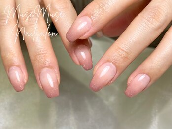 大人の春ネイル