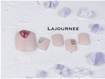 ラジュルネ(nail&eyelash La journee)/foot定額6月限定art